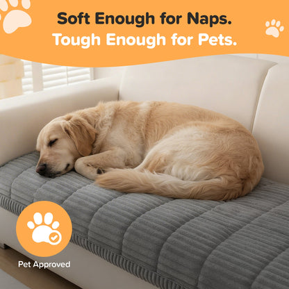 Petlivo™ Plush Pet Couch Cover