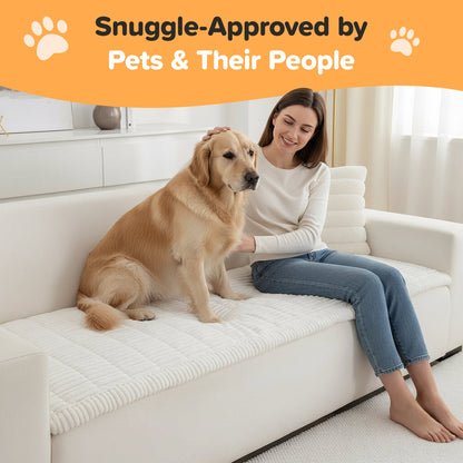 Petlivo™ Plush Pet Couch Cover