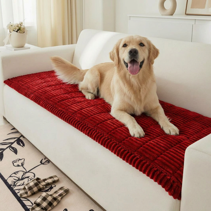 Petlivo™ Plush Pet Couch Cover